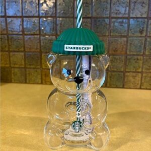 💚Starbucks Bearista Cold Brew Glass - Free Shipping💚
